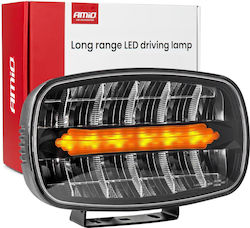 AMiO Runder Wasserdichter Autoscheinwerfer LED 9 - 36V 109W 4cm 1 Stück