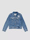 Kids Denim Coat Blue