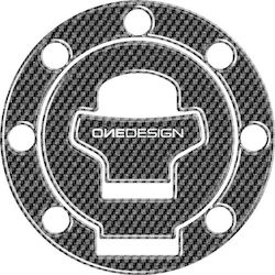 Fuel Tank Cap Cover One Design Suzuki DL 650 V-strom 11 Carbon Look