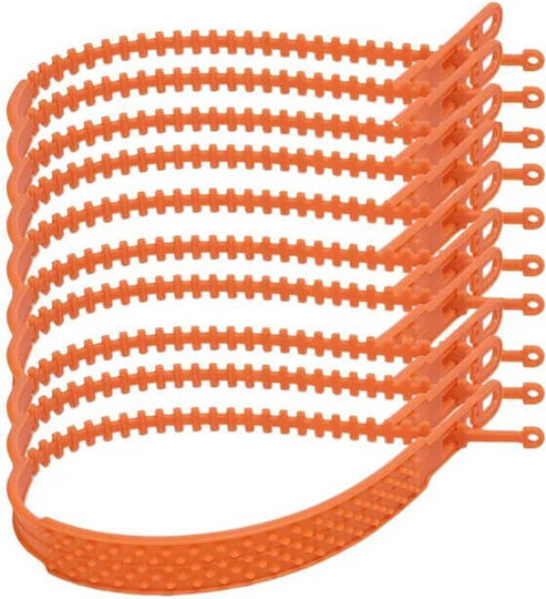 Autoline Tire-ups Tire Traction Chains for Passenger Car 10 Pieces