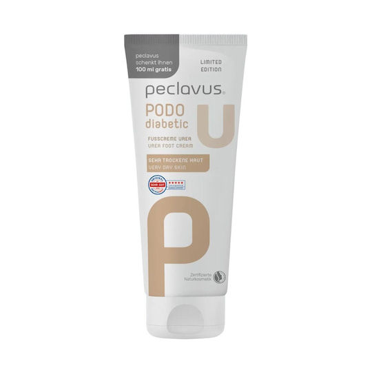 Peclavus Moisturizing Restoring Cream for Corns Calluses and Diabetic Foot with Urea 200ml