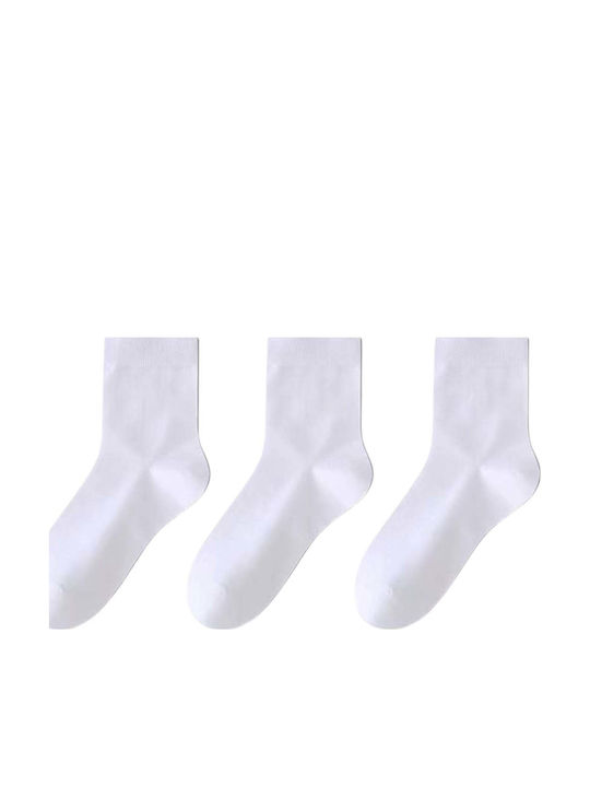 Angel Shopping Мъжки Чорапи Бели 3Бройки