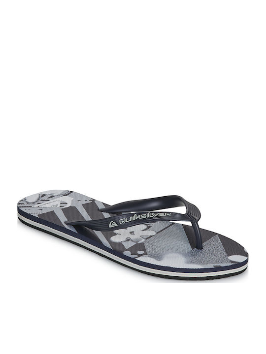 Quiksilver Molokai Art Herren Flip Flops Schwarz