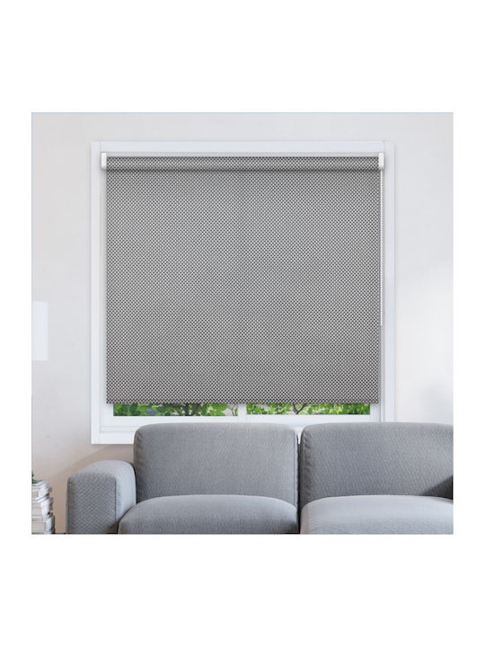 Elite Blinds Ρόλερ Σκίασης 305004 Μερικής Συσκότισης Γκρι Π100xΥ100εκ. MHB-3580-100x100