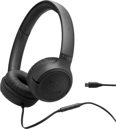 JBL Tune 530C Ενσύρματα On Ear Ακουστικά Μαύρα
