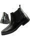 Millerboris Leather Black Chelsea Boots