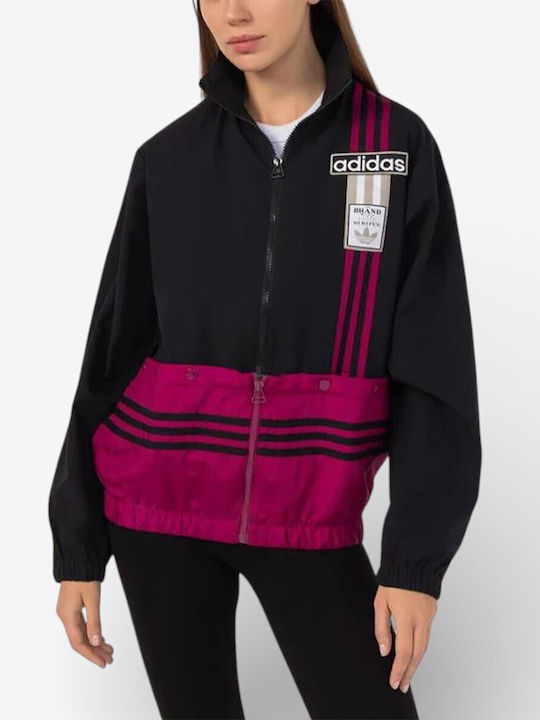 adidas Originals Women's Jacket Black/Purple