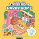 Sticker Rooms: Happy Home - Michael O'mara Books Ltd - Paperback / Softback