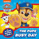 Paw Patrol The Pups’ Busy Day: A Touch And Feel Book - Harpercollins Publishers - Board Book