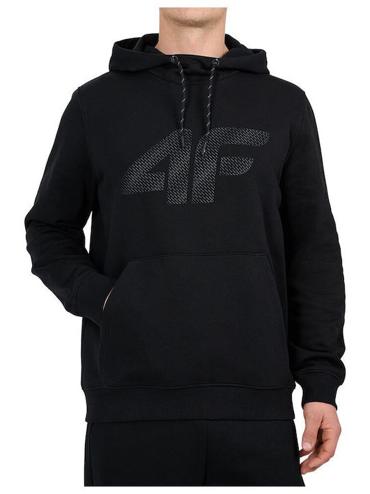 Sweatshirt Mit Kapuze Schwarz