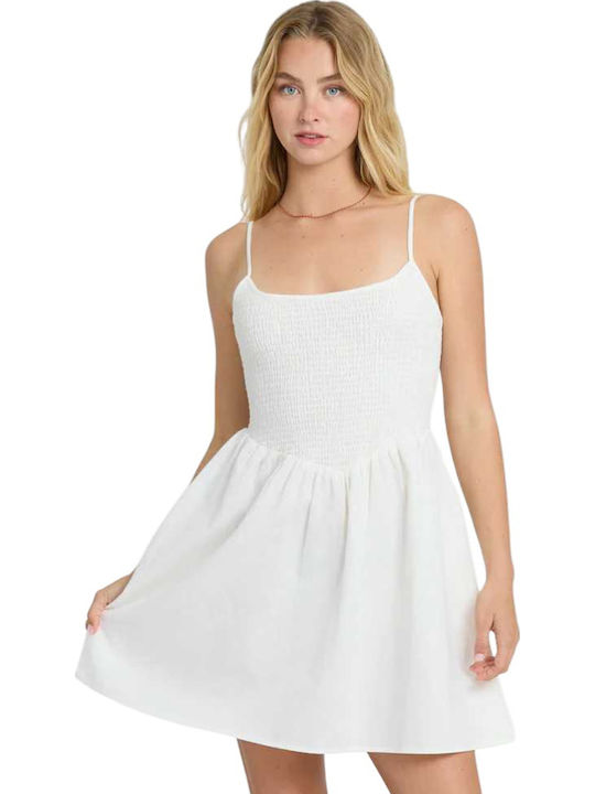 Summer Mini Dress White