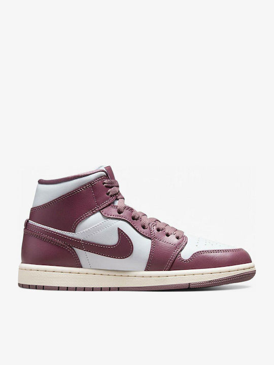 Jordan Air Jordan 1 Παιδικά Sneakers High Μωβ