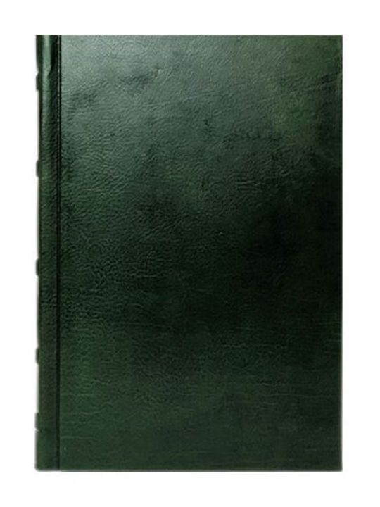 Hochzeitswunschbuch Grünes Leder Antik 31x21 cm