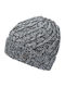 Beanie Γυναικείος Σκούφος Πλεκτός σε Μπλε χρώμα