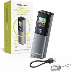 Mobile Origin PB12 14000mAh 100W Прозрачна Външна Батерия Mobile Origin PB12 14000mAh 100W Прозрачна Външна Батерия