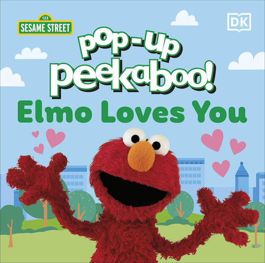 Pop-up Peekaboo Sesame Street Elmo Loves You