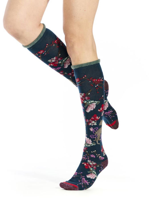 Desmazieres Drino Blue Socks