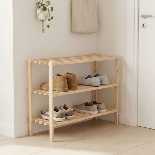 Wooden Steper 64x26x48.5cm 408-000011