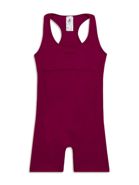 Women’s One-Piece Shorts Red