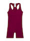 Women’s One-Piece Shorts Red