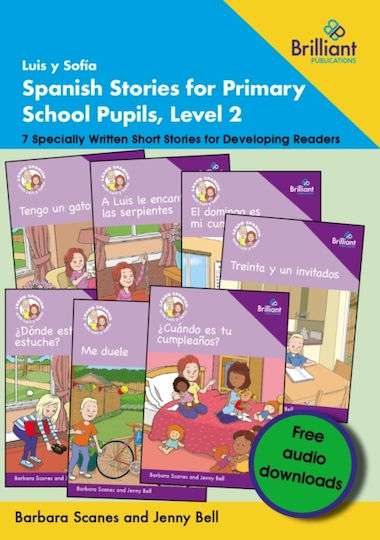 Luis Y Sofia Spanish Stories For Primary School Pupils, Level 2 - Brilliant Publications - Paperback / Softback