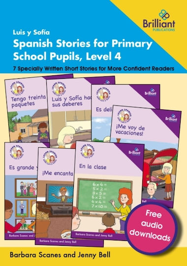 Luis Y Sofia Spanish Stories For Primary School Pupils, Level 4 - Brilliant Publications - Paperback / Softback