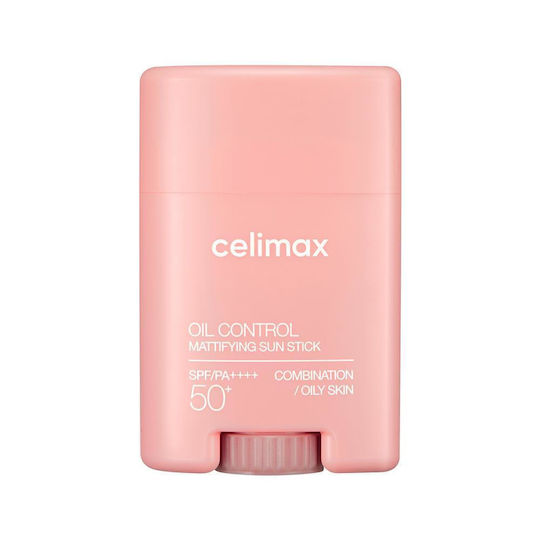 Celimax Oil Control Stick de Protecție Solară pentru Față SPF50+ 19gr