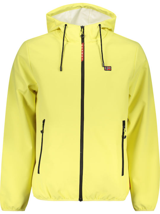 Cardigan With Hood Yellow