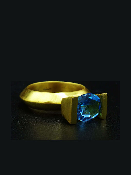 Women's Gold Plated Silver Ring