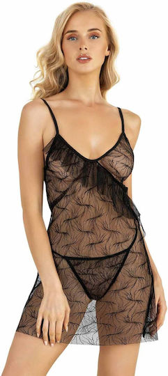 Γυναικειο Sexy Babydoll Σετ 226 Primoda 4221 002 – Μαυρο