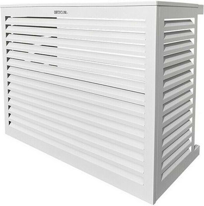 Decoclim 68x90x45cm Κάλυμμα Εξωτερικής Μονάδας Κλιματιστικού Λευκό