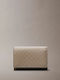 Women's Card Wallet Beige