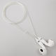Tapper Anti-Lost Strap in Silver Color for Apple AirPods 1 / AirPods 2