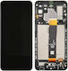 Samsung Screen with Touch Mechanism and Frame for Samsung A32 5G Black