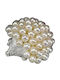 925 Silber Brosche Natürliche Barockperle Igel