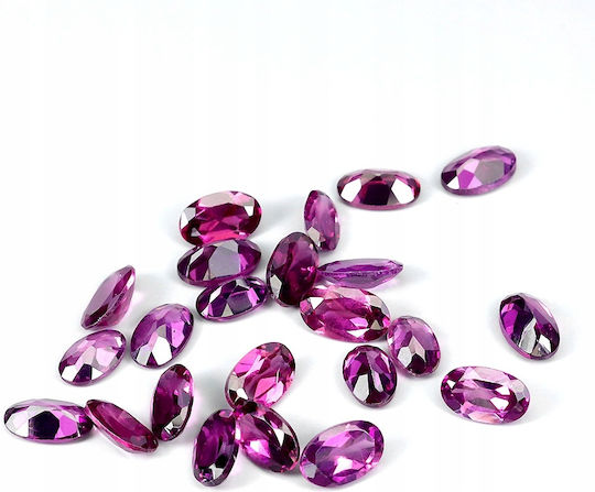Rhodolith Granat Natürliche Steine 7.05ct 23 Stücke