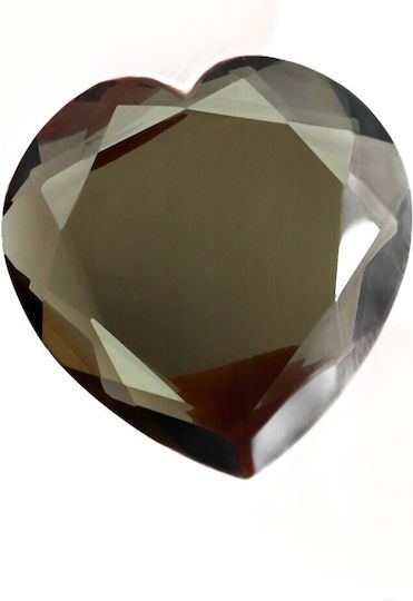 Songea Damen Ringe Mit Rauchquarz Natürlicher Stein 33.25ct Vvs Herzschliff