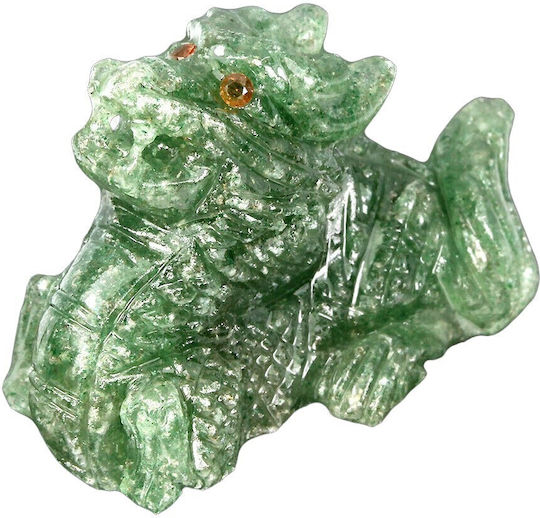 Smok Carved Aventurine Natural Stone 69.63ct