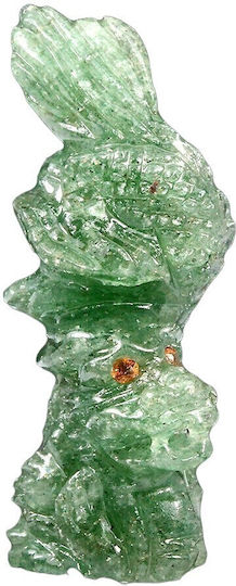Inel Sculptat Smok Aventurin Piatră Naturală 39.7ct
