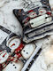 Christmas Pillow "Happy Holidays" Bracelet Greeting Card
