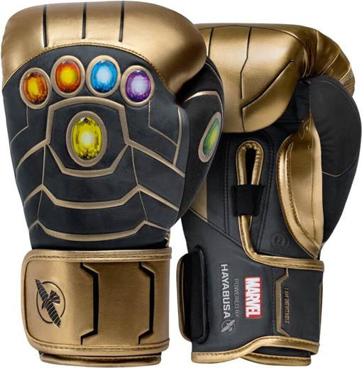 Hayabusa Leather Boxing Gloves for Competition Black