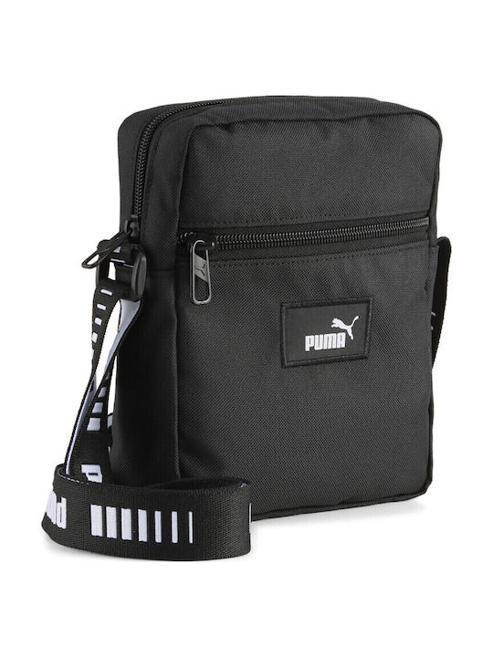 PUMA Portable Ανδρική Τσάντα Ώμου / Χιαστί Μαύρη