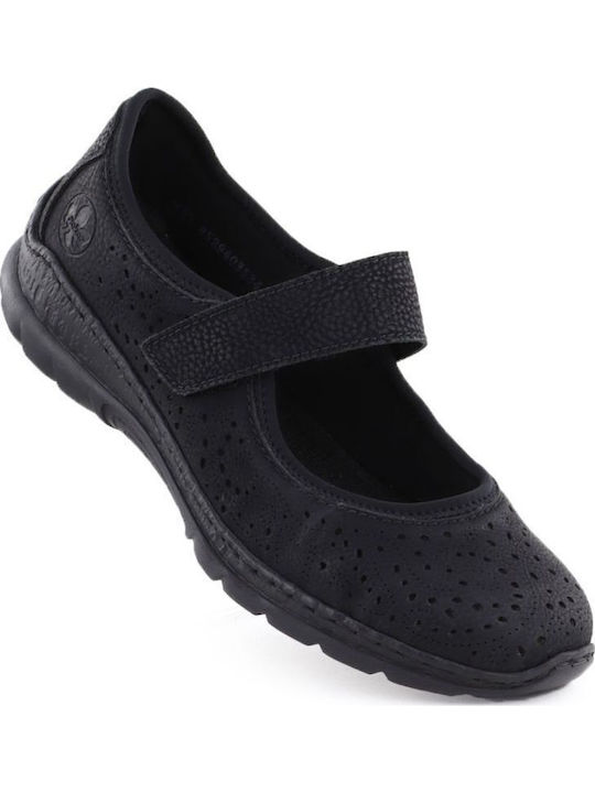 Damen Ballerinas in Schwarz Farbe