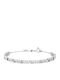 Michael Kors Women's Silver Bracelet 18.4cm