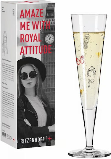 Ritzenhoff London Edition Champagne Glass Goblet 205ml