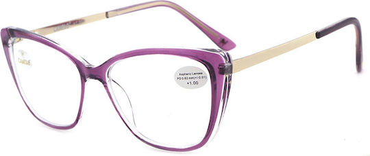 Cammello Women Reading Glasses +2.00 In Purple Color 23001-Purple-200_32796