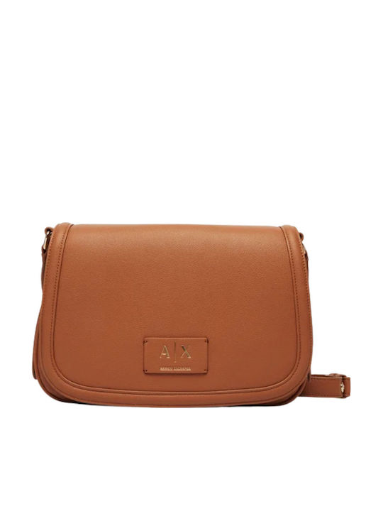 Fabric Women's Shoulder Bag Tabac Brown