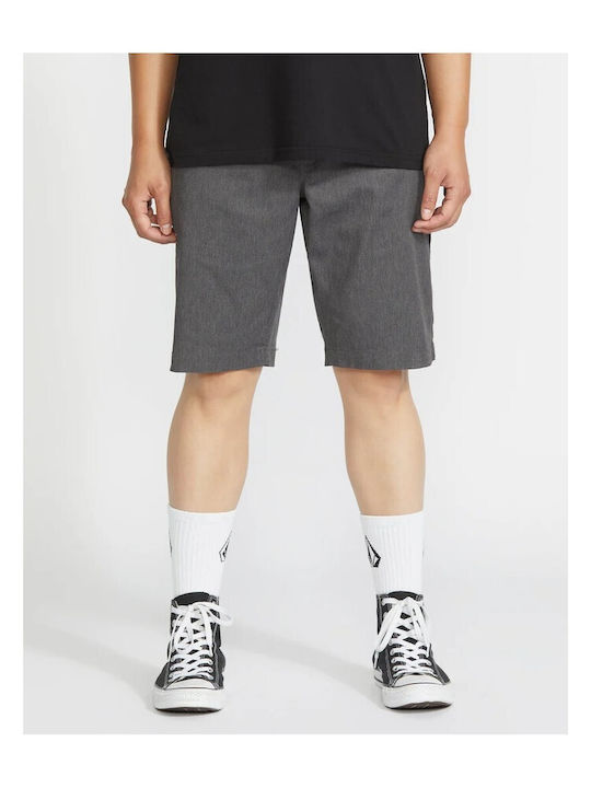 Volcom Men's Chino Shorts Charcoal Heather