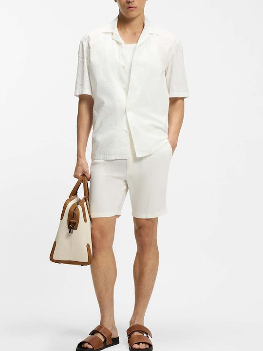 Boss Herren Shorts Weiß