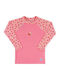 Splash About Kids Swimwear Rashguard with Long Sleeve Pink
